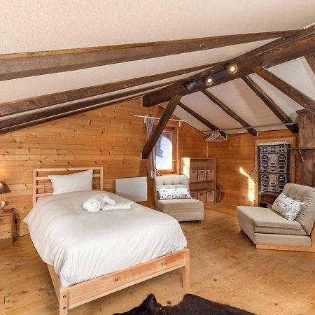 Chalet Noisette Authentic Swiss Chalet Perfect For Families La Tzoumaz Eksteriør billede