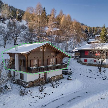 Chalet Noisette Authentic Swiss Chalet Perfect For Families La Tzoumaz Eksteriør billede