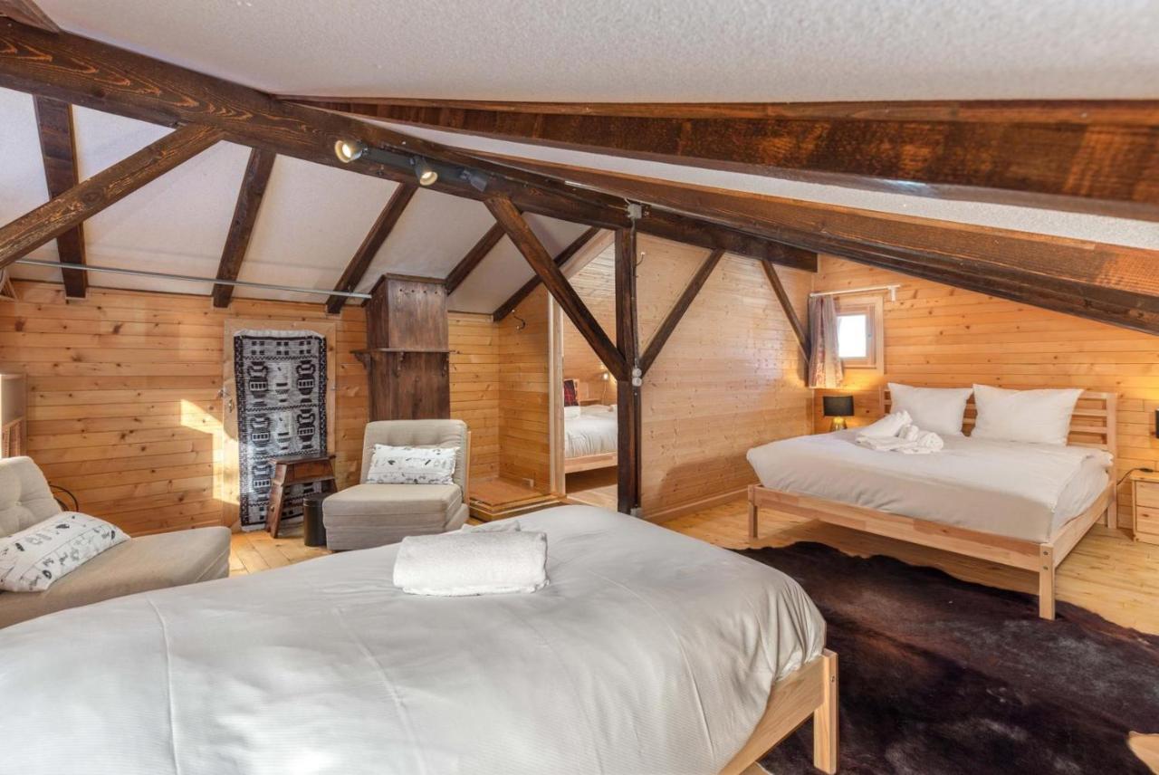 Chalet Noisette Authentic Swiss Chalet Perfect For Families La Tzoumaz Eksteriør billede