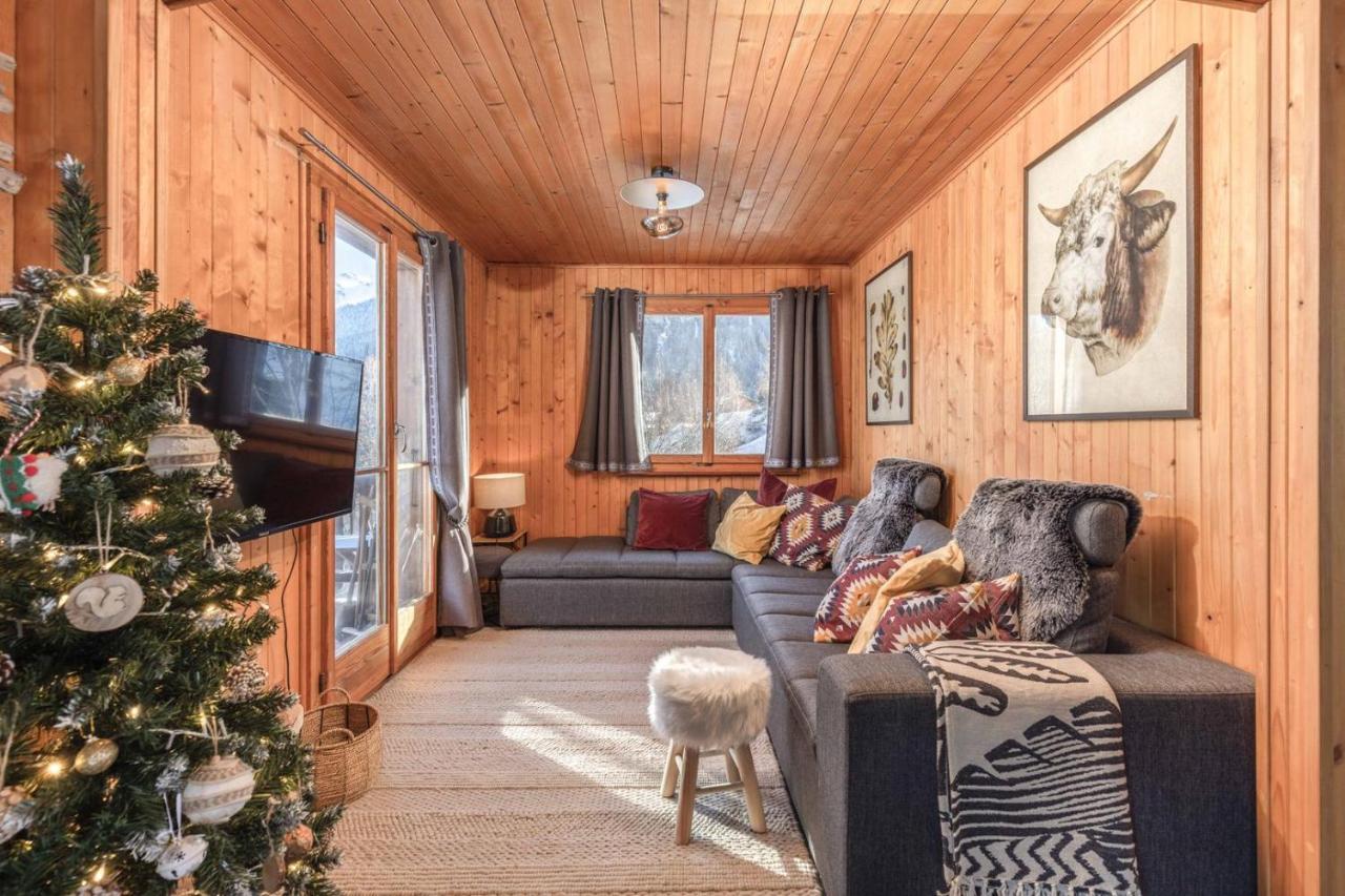 Chalet Noisette Authentic Swiss Chalet Perfect For Families La Tzoumaz Eksteriør billede