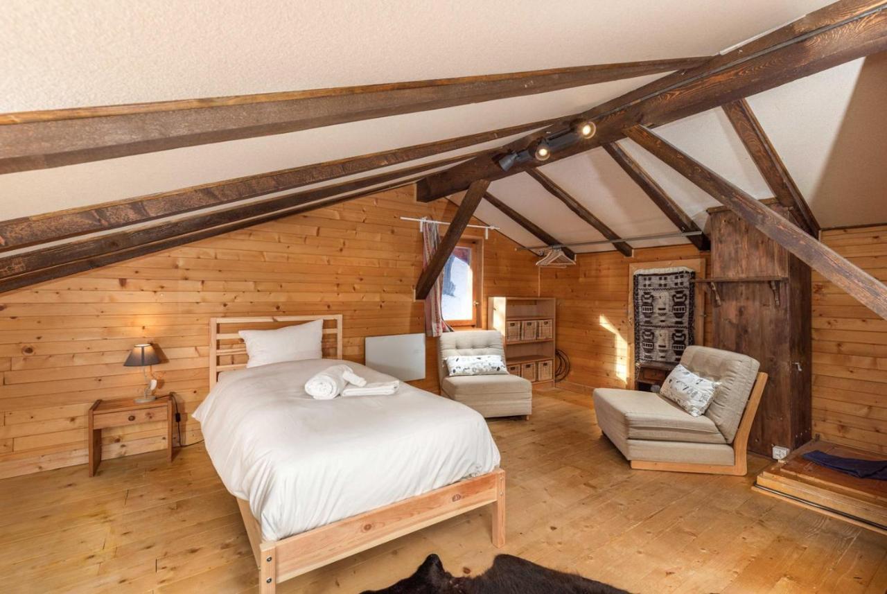 Chalet Noisette Authentic Swiss Chalet Perfect For Families La Tzoumaz Eksteriør billede