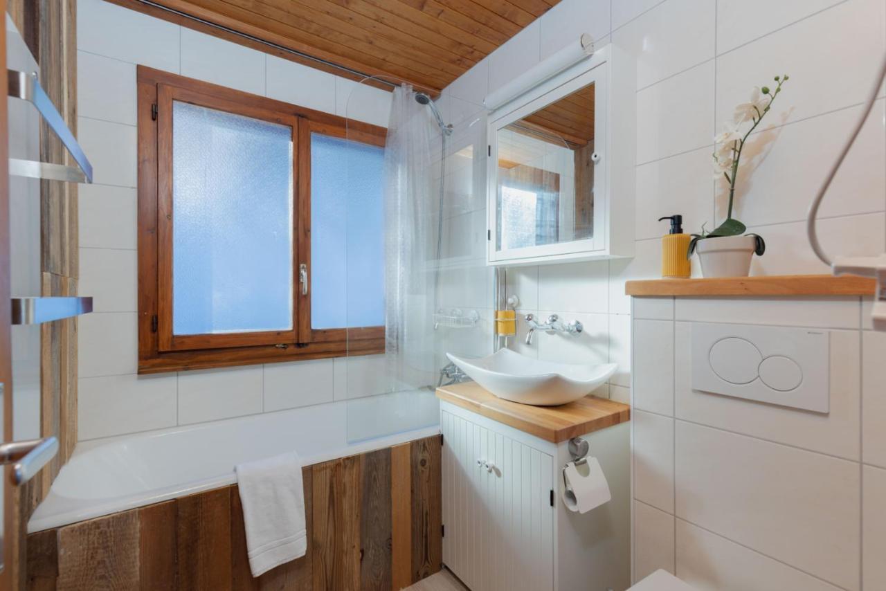 Chalet Noisette Authentic Swiss Chalet Perfect For Families La Tzoumaz Eksteriør billede